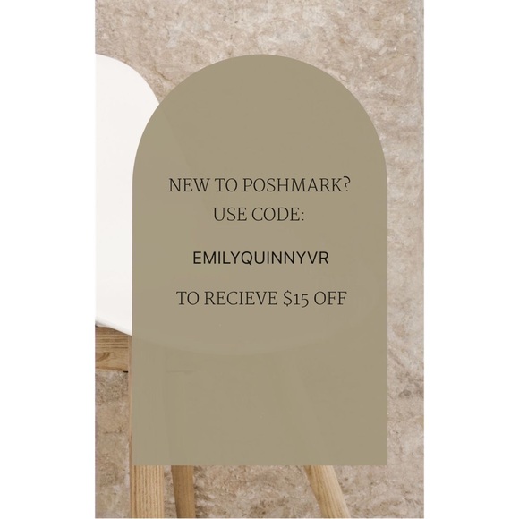 Letter Bronzed Gold Earrings - Picture 8 of 8